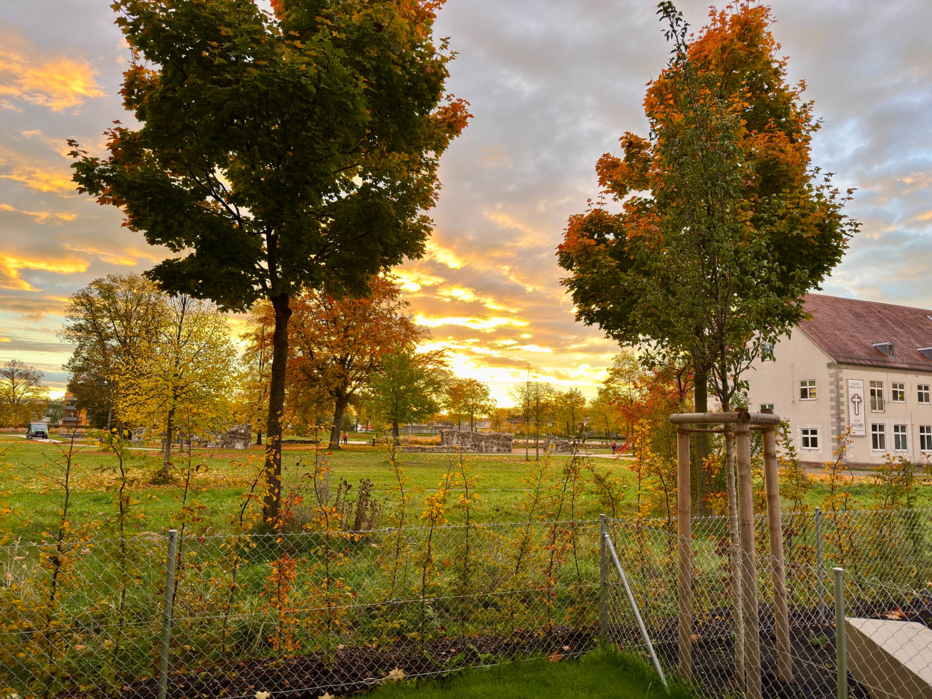 Sonnenaufgang im Sheridan Park